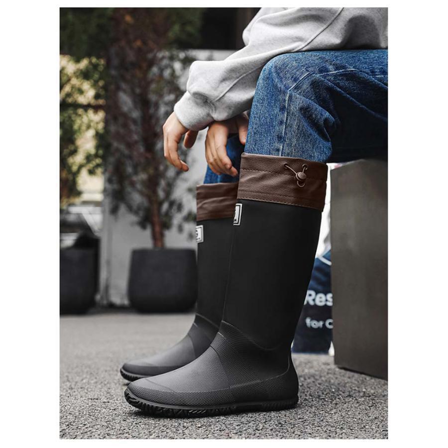 農業専用 作業用 靴 歩きやすい ロング 長靴 農業 ガーデニング コンパクト 畑仕事 持ち運び便利 防水 長ぐつ 雨 おしゃれ 農作業 履きやすい | ブランド登録なし | 12