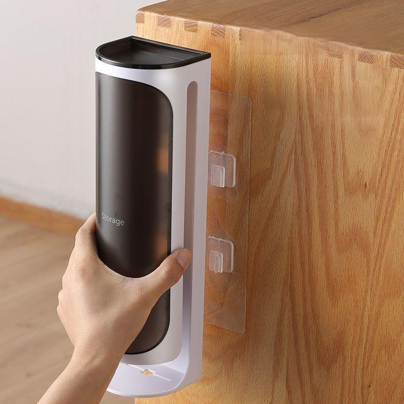 ごみ袋ストッカー 壁掛け ゴミ袋入れ ゴミ袋収納ボックス キッチン用品 収納ケース フック ポリ袋入れ スーパーの袋 下から取り出し おしゃれ | ブランド登録なし | 05