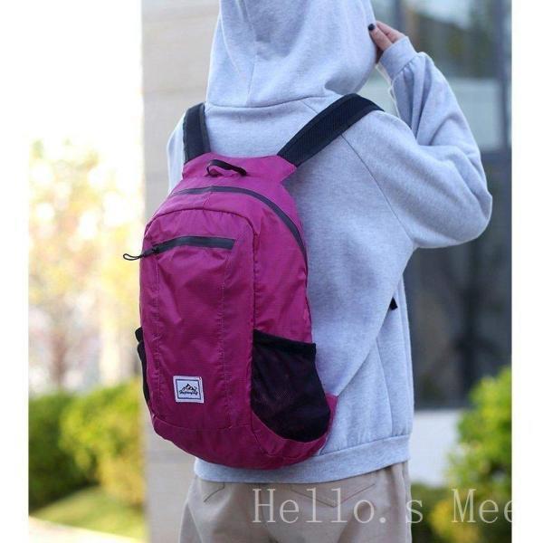 登山用リュック20L折畳み式リュックサック大容量リュック折りたたみ登山旅行防災遠足軽量撥水収納アウトドア男女兼用レディースメンズ | ブランド登録なし | 02