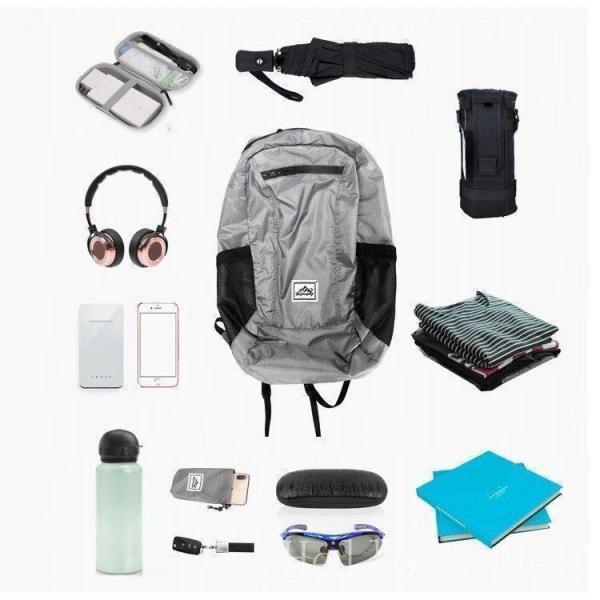 登山用リュック20L折畳み式リュックサック大容量リュック折りたたみ登山旅行防災遠足軽量撥水収納アウトドア男女兼用レディースメンズ | ブランド登録なし | 05
