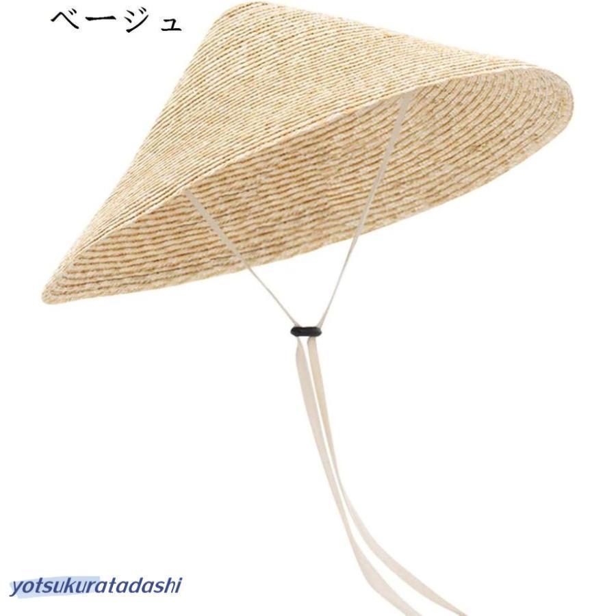 UVカット 帽子 笠帽子 麦わら帽子 ストローハット 日除け帽子 あご紐付き レディース メンズ 子供 おしゃれ UVカット 日よけ 春夏 | ブランド登録なし | 01