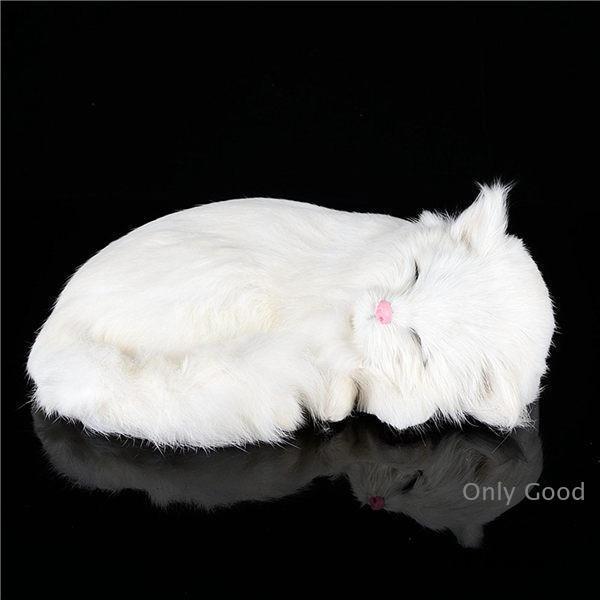 猫 置物 リアルぬいぐるみ かわいい 本物そっくり 眠り猫 子猫 模型 モデル 27*18*10cm ガーデン 庭 雑貨 ガーデニング 車 | ブランド登録なし | 11