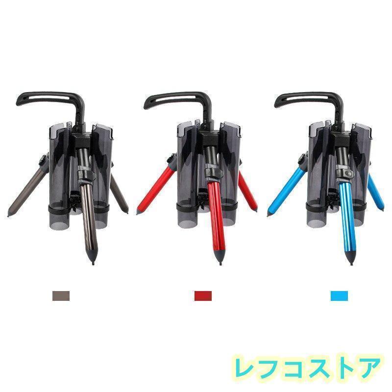 ロッドスタンド ポータブル釣り竿サポート ルアー ボックス バレルホルダー ポールアクセサリー ブラケット ツール 人気 おしゃれ 快適 使いやすい | ブランド登録なし | 03