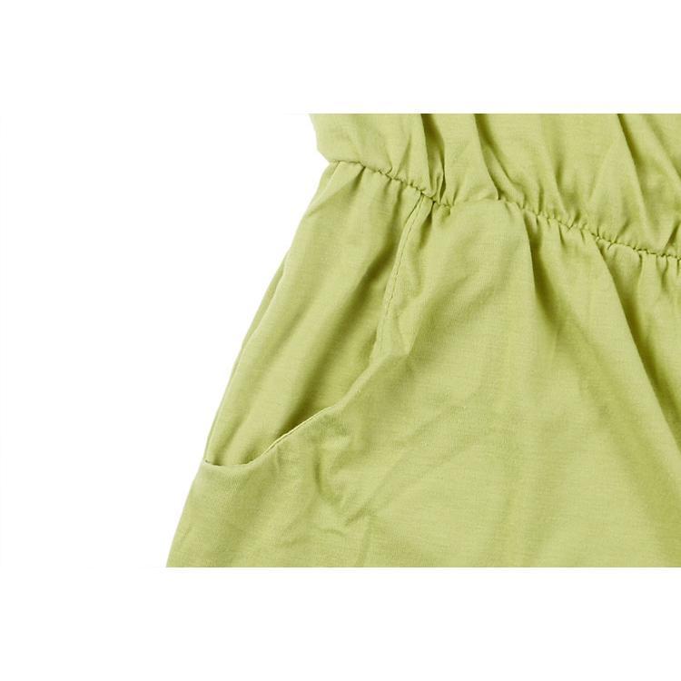 オールインワン ロンパース レディース 女性用 半袖 Vネック コンビネゾン 無地 ショート丈 ミニ丈 おしゃれ つなぎ 夏 春 リゾート 着回し | ブランド登録なし | 09