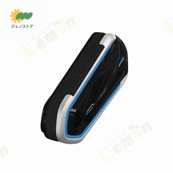 バイク インカム イヤホン マイク ブルートゥース 薄型 ヘッドセットFMラジオ機能 自動応答 大容量 高音質 防水 ハンズフリー通話 オートバイ | ブランド登録なし | 02