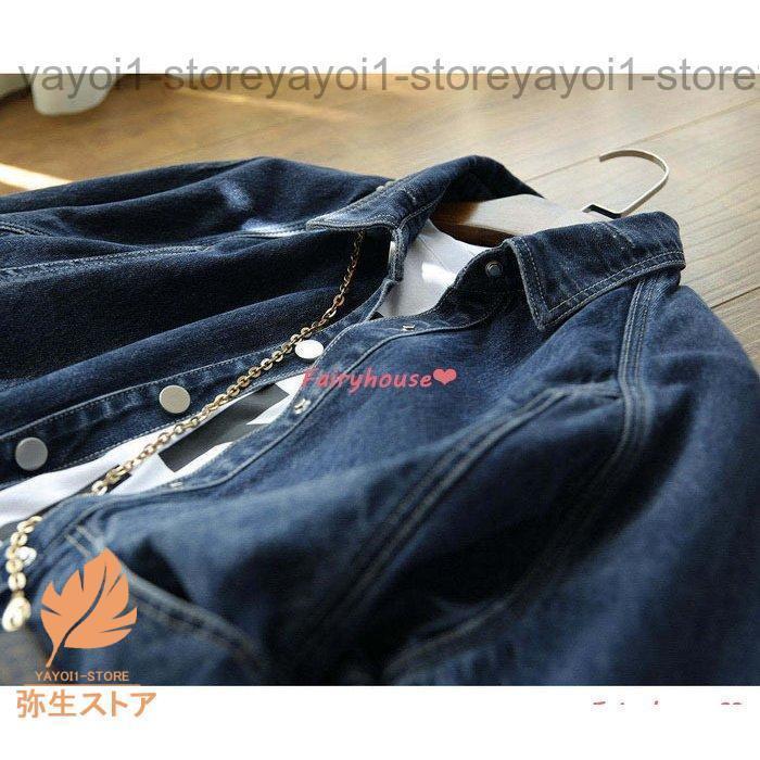 デニムジャケット レディース 春秋 ショート丈ジャケット スプリングコート デニムコート 春コート 韓国風 40 代アウター オシャレ大人 30 代 50 | ブランド登録なし | 11