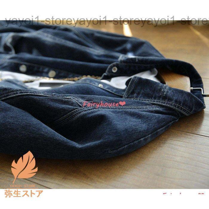 デニムジャケット レディース 春秋 ショート丈ジャケット スプリングコート デニムコート 春コート 韓国風 40 代アウター オシャレ大人 30 代 50 | ブランド登録なし | 09