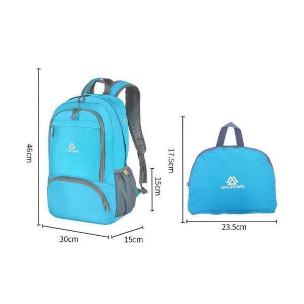 25L 軽量リュック折畳み式 リュックサック 大容量 リュック 折りたたみ 登山 旅行 防災 遠足 撥水 PC収納 通学 アウトドア 男女兼用 | ブランド登録なし | 14