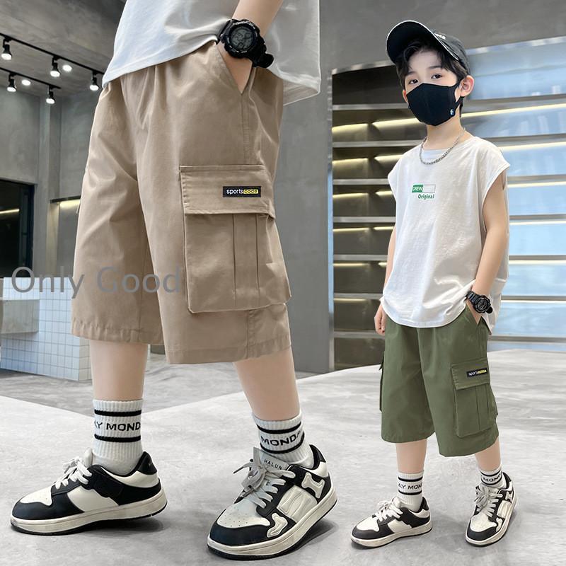 半ズボン 男児 ハーフパンツ 夏 カーゴパンツ ジュニア サマーパンツ 男の子 ズボン おしゃれパンツ 子供 ショートパンツ 短パン | ブランド登録なし