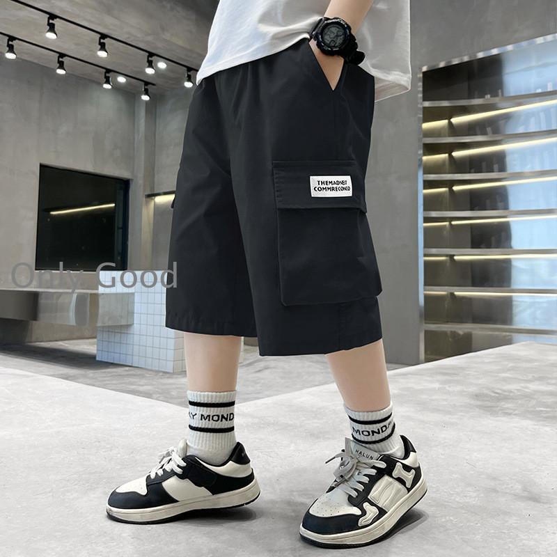 半ズボン 男児 ハーフパンツ 夏 カーゴパンツ ジュニア サマーパンツ 男の子 ズボン おしゃれパンツ 子供 ショートパンツ 短パン | ブランド登録なし | 01