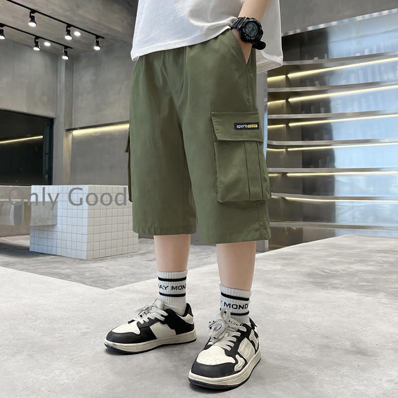 半ズボン 男児 ハーフパンツ 夏 カーゴパンツ ジュニア サマーパンツ 男の子 ズボン おしゃれパンツ 子供 ショートパンツ 短パン | ブランド登録なし | 03
