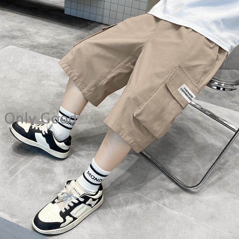 半ズボン 男児 ハーフパンツ 夏 カーゴパンツ ジュニア サマーパンツ 男の子 ズボン おしゃれパンツ 子供 ショートパンツ 短パン | ブランド登録なし | 04