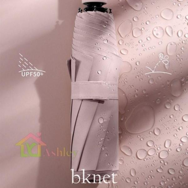 折りたたみ傘 8骨 自動開閉 ワンタッチ カラビナ付き 完全遮光 撥水 日傘 uvカット 遮光100% 紫外線対策 UV遮蔽率100% 晴雨兼用 | ブランド登録なし | 07