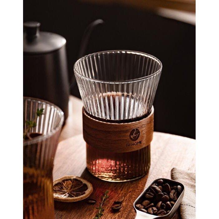 おしゃれグラス コップ タンブラー おしゃれ ガラス カップ お酒 お茶 牛乳 竹 熱くない 焼酎グラス 結婚祝い 新築お祝い 引越し祝い 父 | ブランド登録なし | 06