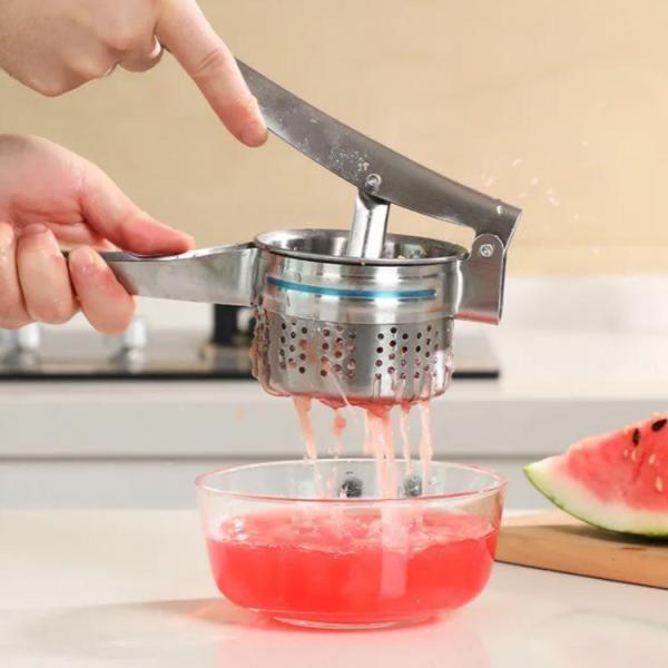 ハンドジューサー 手動ジューサー 果物しぼり 絞り器 しぼり器 フルーツ絞り器 野菜 水抜き レモン絞り レモン絞り機 果汁 フルーツジュース みかん | ブランド登録なし | 03