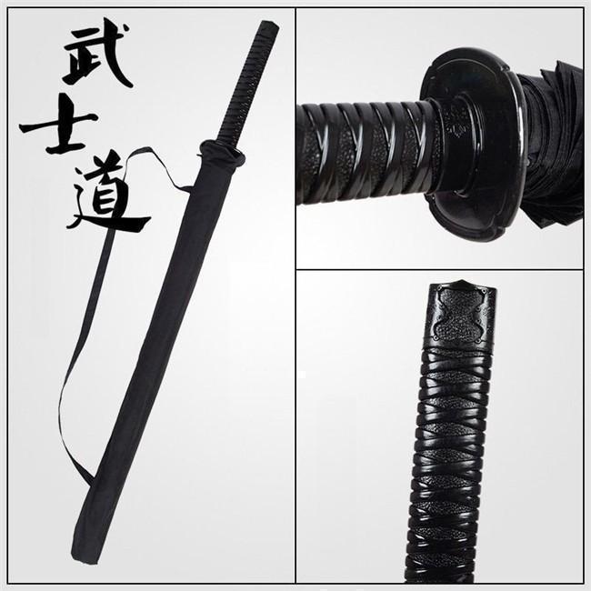 傘 雨傘 メンズ 男性 ブラック 黒 景品 ギフト プレゼント 男性 メンズ 8本 16本 24本 武士 長傘 サムライ刀傘 レディース 大きい 頑丈 | ブランド登録なし | 17