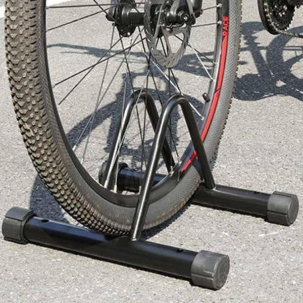スタンド 自転車 1台 倒れない 室内 屋外 自転車スタンド 自転車ラック 置き場 駐輪 ラック おしゃれ 駐輪場 前輪 後輪 クロスバイク ロードバ | ブランド登録なし | 03