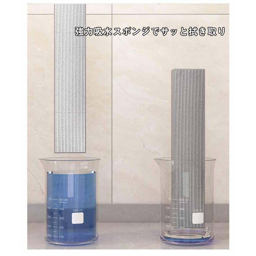 ミニモップ スポンジ 小型 軽量 ハンディモップ スポンジぞうきん 壁 鏡 台所 キッチン用 水拭き モップ 乾湿両用 手洗い不要 お掃除グッズ 風呂 | ブランド登録なし | 09