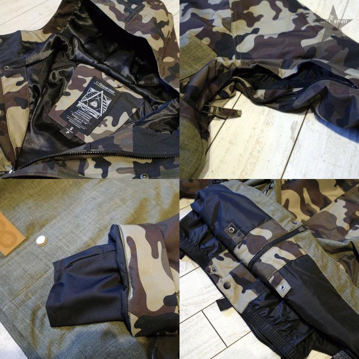 L1】LEGACY JACKET カラーCAMO/MILITARY【2017-2018モデル】【正規取扱