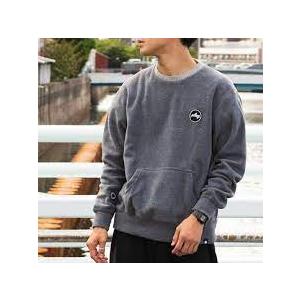 playdesign (プレイデザイン) FLEECE PLAY COOL CREW (ASPHALT) M 