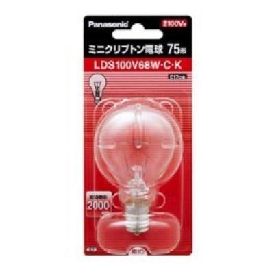 ミニクリプトン電球 100V 40形36W LDS100V36WWK 20個 Panasonic（パナソニック） ミニクリプトン電球 LDS100V68W・C・K 75W