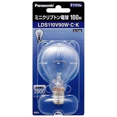 Panasonic（パナソニック） ミニクリプトン電球 LDS110V90W・C・K 100W
