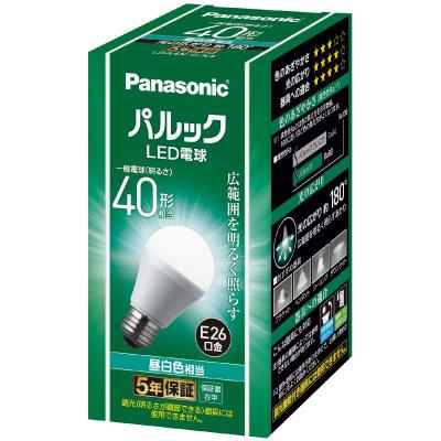 Panasonic（パナソニック） LED電球 LDA4N-G/K4 昼白色相当 40形相当