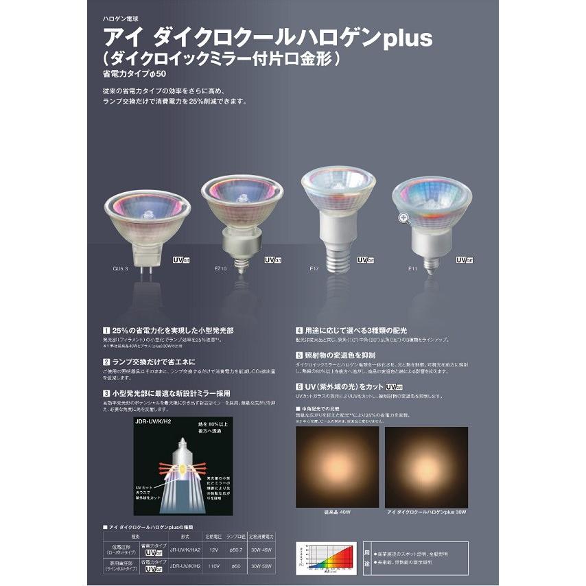 岩崎電気 岩崎 在庫限り JDR110V50WUV/MK/H2/E11 アイダイクロクール