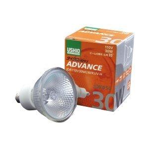 USHIO ダイクロハロゲン JDR110V30WLW/KUV-H (JDR110V30WLWKUVH) 広角 Φ50mm ウシオライティング ADVANCE | 