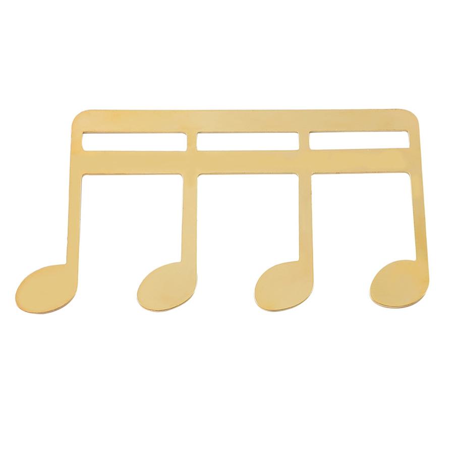 楽譜 クリップ 本 開いたまま ピアノ 金属 おしゃれ 大きめ 譜面 押さえ 固定 音符型 |  | 09