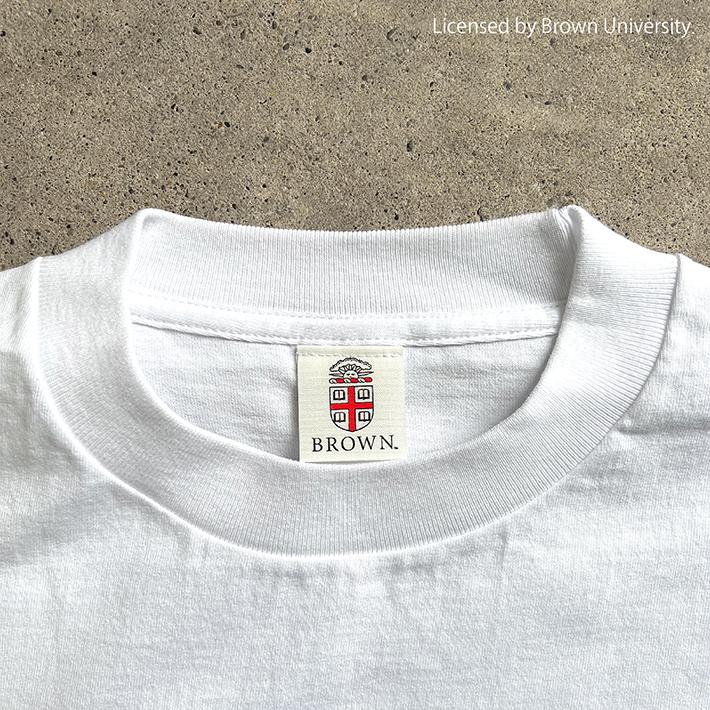 BROWN ブラウン Over-Sized College T-Shirt ビッグシルエット カレッジ Tシャツ 7.1oz ラギットT メンズ レディース カレッジ ロゴ アメカジ ブランド | UCLA | 04