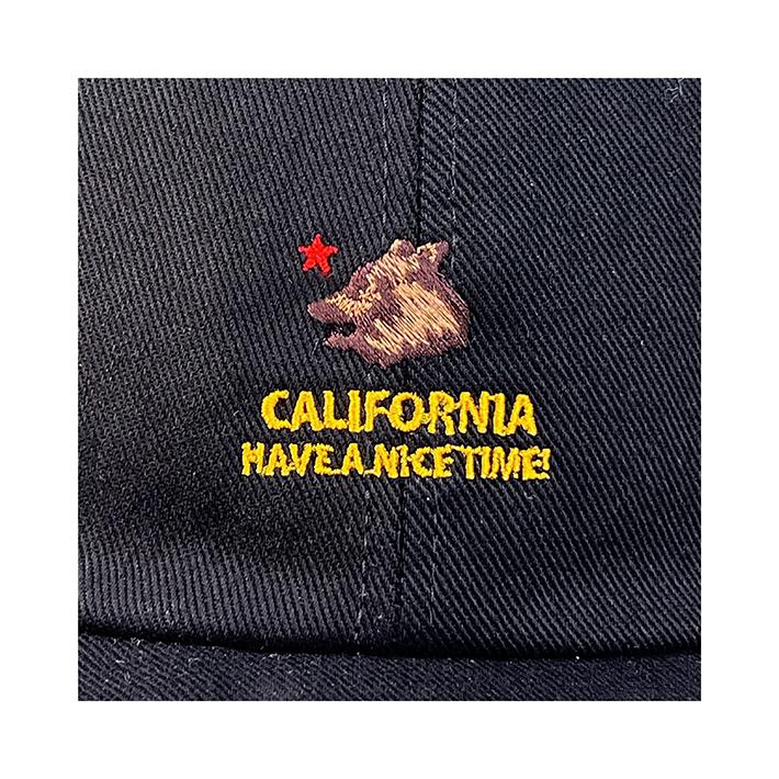 CALIFORNIA HAVE A NICE TIME! / カリフォルニアハブアナイスタイム S.V CAP BEAR's FACE (CA-2227) ショートバイザーキャップ  レディース メンズ ブランド | CALIFORNIA HAVE A NICE TIME ! | 07
