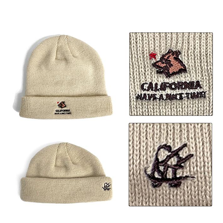 CALIFORNIA HAVE A NICE TIME! / カリフォルニアハブアナイスタイム BEAR 2WAY KNIT WATCH (CA-2231) ワッチ ニット帽 ショートワッチ 防寒 メンズ ブランド | CALIFORNIA HAVE A NICE TIME ! | 07