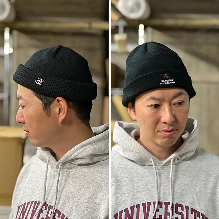 CALIFORNIA HAVE A NICE TIME! / カリフォルニアハブアナイスタイム BEAR 2WAY KNIT WATCH (CA-2231) ワッチ ニット帽 ショートワッチ 防寒 メンズ ブランド | CALIFORNIA HAVE A NICE TIME ! | 08
