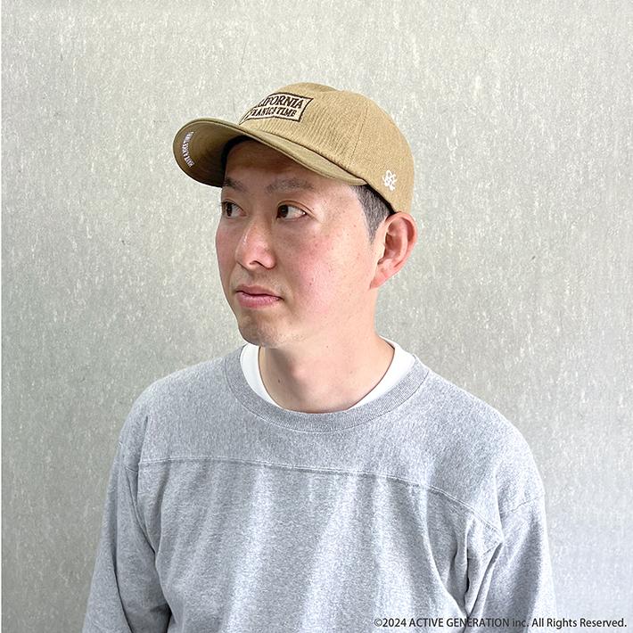 CALIFORNIA HAVE A NICE TIME! カリフォルニアハブアナイスタイム S.V CAP BOX LOGO ベースボールキャップ ツバ短 短いツバ レディース メンズ ブランド | CALIFORNIA HAVE A NICE TIME ! | 01