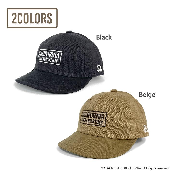 CALIFORNIA HAVE A NICE TIME! カリフォルニアハブアナイスタイム S.V CAP BOX LOGO ベースボールキャップ ツバ短 短いツバ レディース メンズ ブランド | CALIFORNIA HAVE A NICE TIME ! | 02