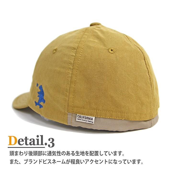 《CALIFORNIA HAVE A NICE TIME !》ハブアナイスタイム MOUNTAIN S.V CAP (CGC-101) ショートバイザーキャップ ショートブリム 帽子 メンズ ブランド | CALIFORNIA HAVE A NICE TIME ! | 06
