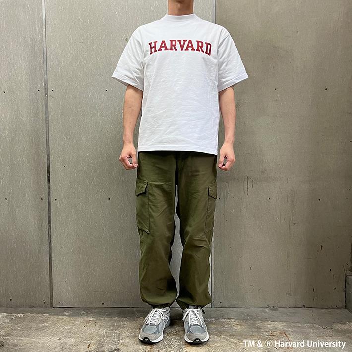 HARVARD ハーバード Over-Sized College T-Shirt ビッグシルエット カレッジ Tシャツ 7.1oz ラギットT メンズ レディース カレッジ ロゴ アメカジ ブランド | UCLA | 01