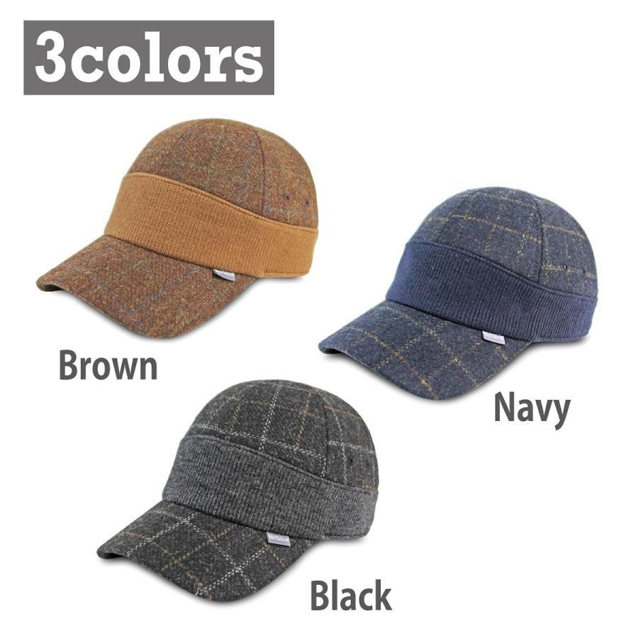 《Well-Tailored》ウェルテーラードBALL CAP WL(KKC-235)ボールキャップ　キャンプキャップ キャップ ウールチェック メンズ　 |  | 01