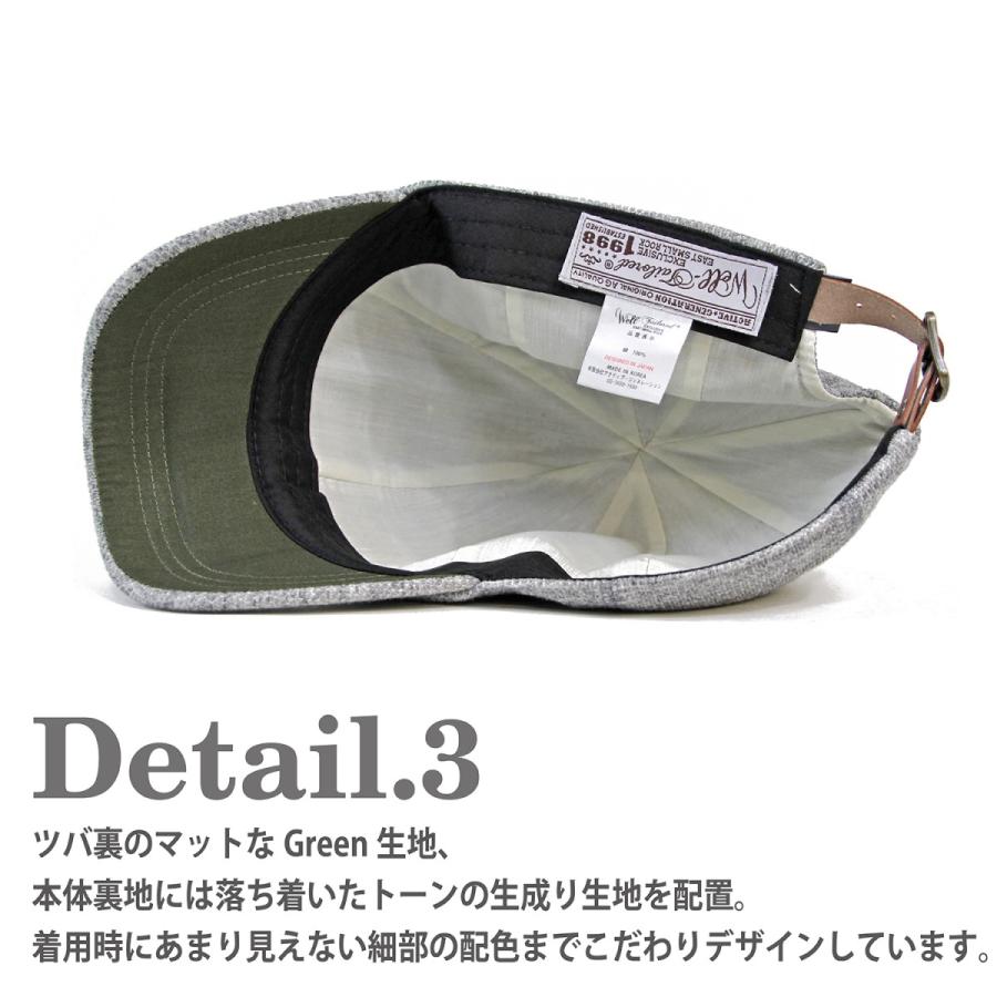 《Well-Tailored》ウェルテーラードBASEBALL CAP CAL(KKC-280)ベースボールキャップ　メンズ　レディース　ブランド　アウトドア　キャンプ |  | 04