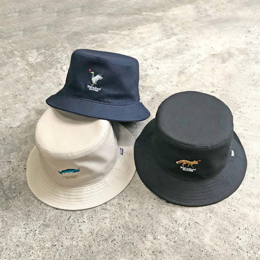 《Well-Tailored》ウェルテーラード BUCKET HAT ANIMAL (KKH-083) バケットハット アニマル キャンバス ブランド 動物 帽子 メンズ レディース |  | 05