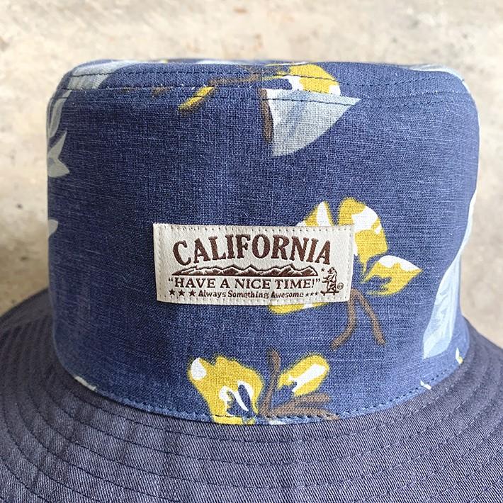 《CALIFORNIA HAVE A NICE TIME !》カリフォルニアハブアナイスタイム BUCKET HAT BOTA (KKH-085) バケットハット ボタニカル ハット 帽子 キャンプ | CALIFORNIA HAVE A NICE TIME ! | 04