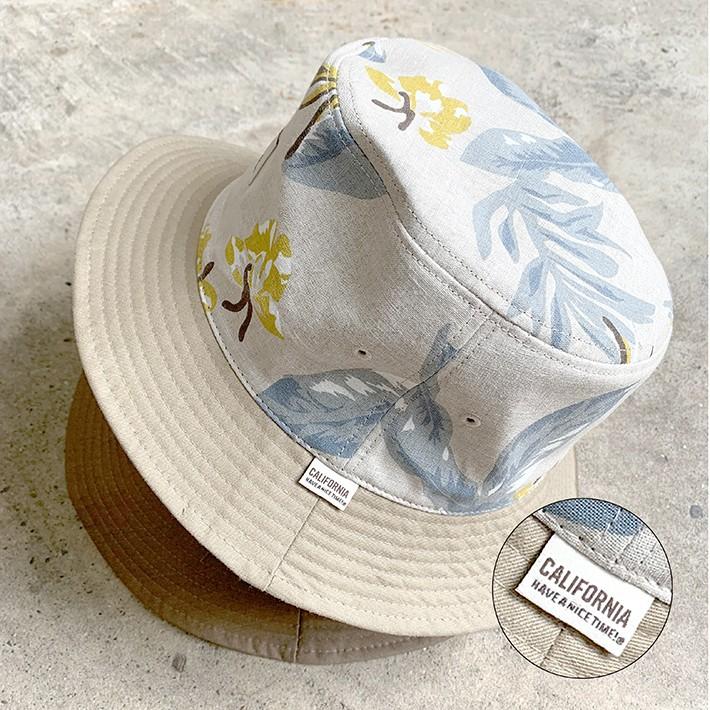 《CALIFORNIA HAVE A NICE TIME !》カリフォルニアハブアナイスタイム BUCKET HAT BOTA (KKH-085) バケットハット ボタニカル ハット 帽子 キャンプ | CALIFORNIA HAVE A NICE TIME ! | 05