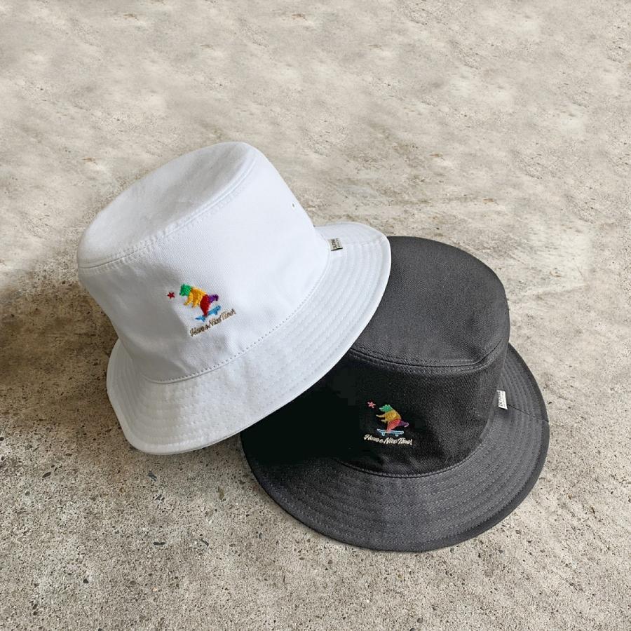 《CALIFORNIA HAVE A NICE TIME !》カリフォルニアハブアナイスタイム BUCKET HAT R.BEAR (KKH-087) バケットハット ベアー メンズ レディース ブランド | CALIFORNIA HAVE A NICE TIME ! | 02
