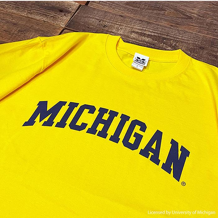 MICHIGAN大学 ミシガン カレッジプリントTシャツ カレッジ ロゴ アメカジ アイビーリーグ カジュアル アウトドア メンズ レディース ブランド | UCLA | 02
