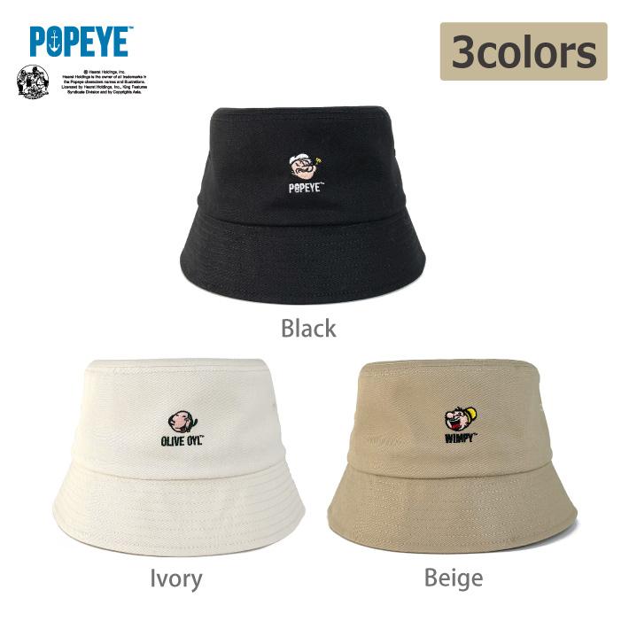 POPEYE（ポパイ） POPEYE DOWN BRIM BUCKET HAT (POP-001) ワン