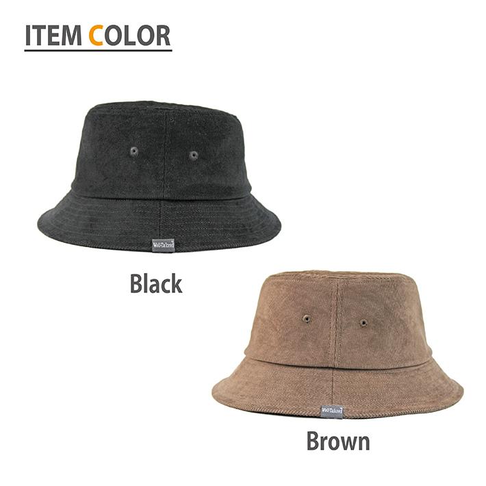 《Well-Tailored》ウェルテーラード BUCKET HAT CORDUROY (WL-2004)コーデュロイハット 帽子 バケットハット コーデュロイ レディース メンズ ブランド | Well-Tailored | 01