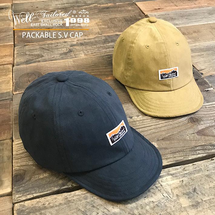 Well-Tailored PACKABLE S.V CAP MT (WL-2121) パッカブル アウトドア
