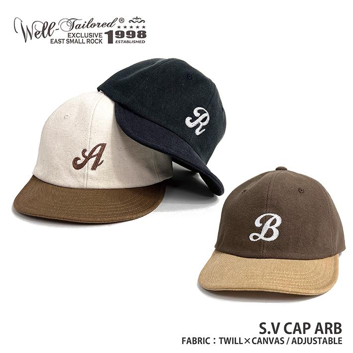 Well-Tailored / ウェルテイラード S.V CAP ARB (WL-2302) ショートバイザーキャップ ベースボールキャップ ショートブリム メンズ ブランド | Well-Tailored