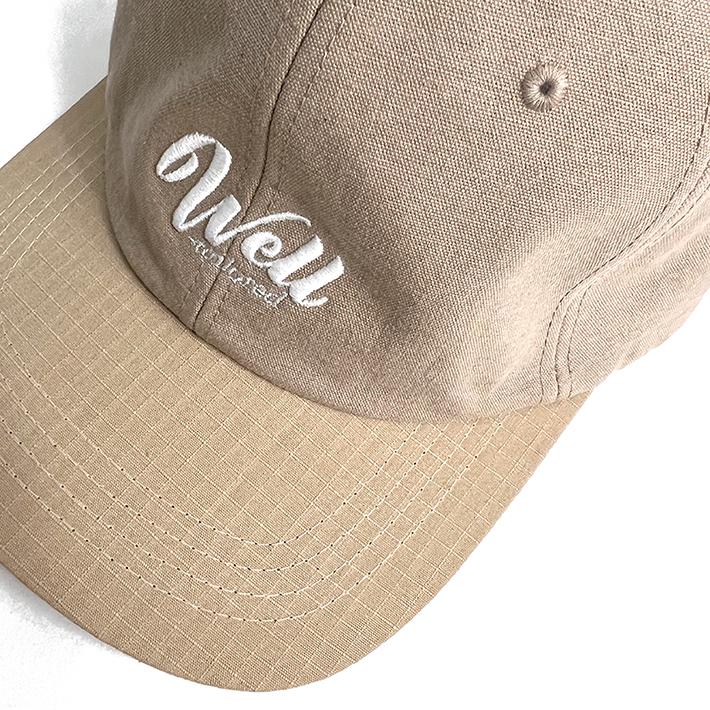 Well-Tailored / ウェルテイラード 6PANEL BB CAP WL (WL-2305) ベースボールキャップ 刺繍 抗菌 リップストップ レディース メンズ ブランド | Well-Tailored | 03